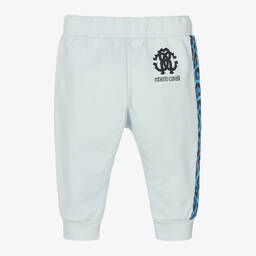 روبرتو كفالي -جوغرز أطفال ولادي قطن لون أزرق | Childrensalon Outlet