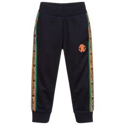 Roberto Cavalli-Boys Navy Blue Logo Joggers | Childrensalon Outlet