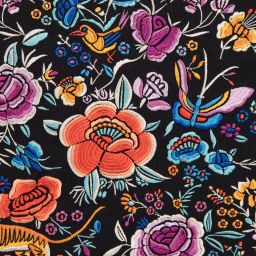 Roberto Cavalli-Girls Embroidered Black Top | Childrensalon Outlet
