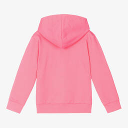 Roberto Cavalli-Розовый хлопковый топ с капюшоном для девочек | Childrensalon Outlet