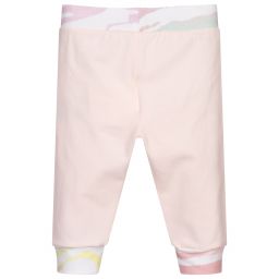 روبرتو كفالي -Girls Pink Cotton Trousers | Childrensalon Outlet