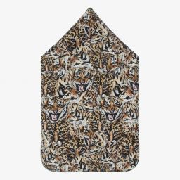 روبرتو كفالي -محضن قطن مبطن لون عاجي وبني للأطفال (70 سم) | Childrensalon Outlet