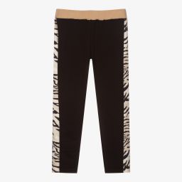Roberto Cavalli-Teen Black Cotton Logo Joggers | Childrensalon Outlet