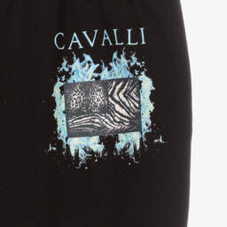 Roberto Cavalli-Черные джоггеры для подростков | Childrensalon Outlet