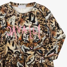 Roberto Cavalli-Teen Girls Animal Print Dress | Childrensalon Outlet