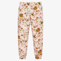 Roberto Cavalli-Розовые хлопковые джоггеры для подростков | Childrensalon Outlet
