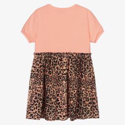 Roberto Cavalli-Teen Pink Leopard Print Dress | Childrensalon Outlet