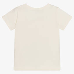 Rock Your Baby-تيشيرت قطن جيرسي لون عاجي للمولودات | Childrensalon Outlet