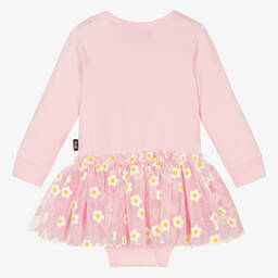 Rock Your Baby-Baby Girls Pink Cotton Bunny Dress | Childrensalon Outlet