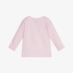 Rock Your Baby-Baby Girls Pink Cotton Top | Childrensalon Outlet
