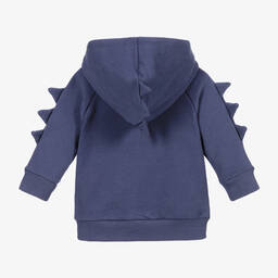 Rock Your Baby-Blue Dinosaur Zip-Up Baby Top | Childrensalon Outlet
