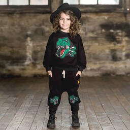 Rock Your Baby-Черные джоггеры для мальчиков | Childrensalon Outlet