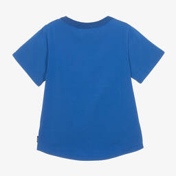 Rock Your Baby-Boys Blue Cotton Yacht T-Shirt | Childrensalon Outlet