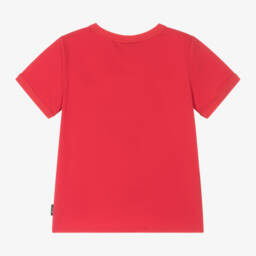 Rock Your Baby-Boys Festive Santa Red Tee | Childrensalon Outlet