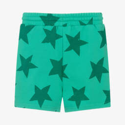 Rock Your Baby-Boys Green Cotton Starry Shorts | Childrensalon Outlet