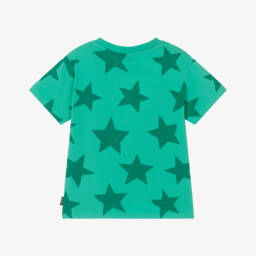 Rock Your Baby-Футболка из хлопка с зелеными звездами для мальчиков | Childrensalon Outlet