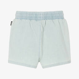 Rock Your Baby-Girls Blue Chambray Shorts | Childrensalon Outlet