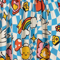 Rock Your Baby-Girls Blue Check Cotton Dress | Childrensalon Outlet