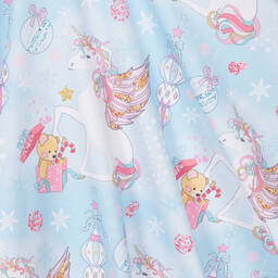 Rock Your Baby-Синее хлопковое платье для девочек | Childrensalon Outlet