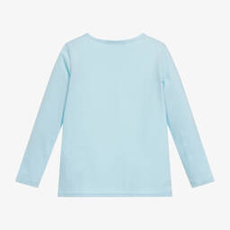 Rock Your Baby-Синий хлопковый топ для девочек | Childrensalon Outlet