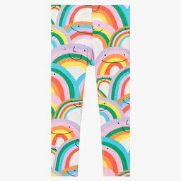 Rock Your Baby-Girls Colourful Happy Rainbows Cotton Leggings | Childrensalon Outlet