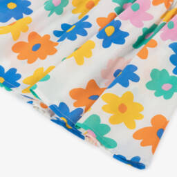 Rock Your Baby-فستان بطبعة ورود قطن لون أبيض | Childrensalon Outlet