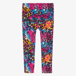 Rock Your Baby-ليغنغز قطن جيرسي لون زهري وأزرق للبنات | Childrensalon Outlet