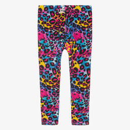 Rock Your Baby-ليغنغز قطن جيرسي لون زهري وأزرق للبنات | Childrensalon Outlet