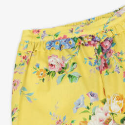 Rock Your Baby-شورت قطن لون أصفر | Childrensalon Outlet