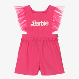Rock Your Baby-Girls Fuchsia Barbie One-Piece | Childrensalon Outlet