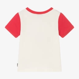 Rock Your Baby-Girls Ivory Christmas T-Shirt | Childrensalon Outlet