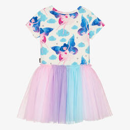 Rock Your Baby-Кремовое платье из хлопка и тюля | Childrensalon Outlet