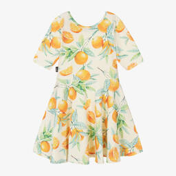 Rock Your Baby-Кремовое хлопковое платье с апельсинами | Childrensalon Outlet