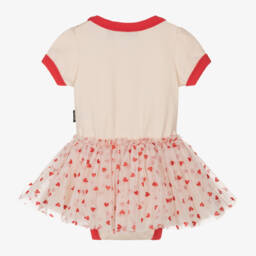 Rock Your Baby-Girls Ivory Ladybird Tulle Dress | Childrensalon Outlet