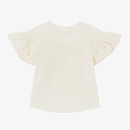 Rock Your Baby-Girls Ivory Rainbow Cotton T-Shirt | Childrensalon Outlet