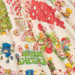 Rock Your Baby-Girls Ivory Strawberry Shortcake Festive Dress | Childrensalon Outlet