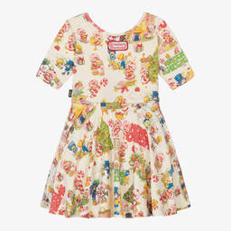 Rock Your Baby-Girls Ivory Strawberry Shortcake Festive Dress | Childrensalon Outlet