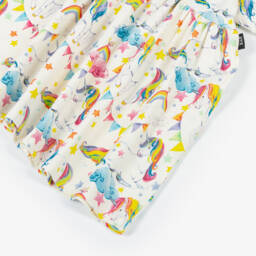 Rock Your Baby-فستان عاجي فاخر للبنات بتصميم خيالي وحيد القرن | Childrensalon Outlet