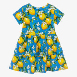 Rock Your Baby-Girls Lemon-Print Knitted Dress | Childrensalon Outlet