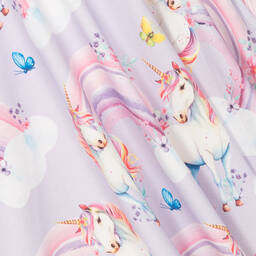 روك يور بيبي-فستان قطن جيرسي لون أرجواني ليلكي | Childrensalon Outlet