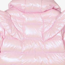 Rock Your Baby-جاكيت لون زهري متاليك للبنات | Childrensalon Outlet