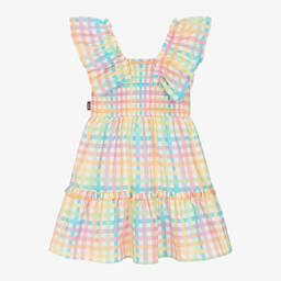 Rock Your Baby-Girls Multicoloured Check Cotton Dress | Childrensalon Outlet
