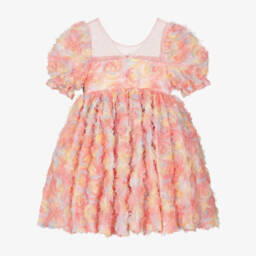 Rock Your Baby-Платье из пастельного фатина с цветочным узором для девочек | Childrensalon Outlet