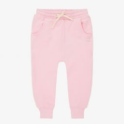Rock Your Baby-Girls Pink Cotton Joggers | Childrensalon Outlet