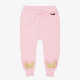 Rock Your Baby-Girls Pink Cotton Joggers | Childrensalon Outlet