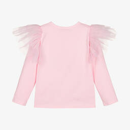 Rock Your Baby-Girls Pink Cotton & Tulle Fairy Top | Childrensalon Outlet
