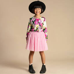 Rock Your Baby-فستان توتو قطن جيرسي لون زهري | Childrensalon Outlet