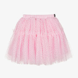 Rock Your Baby-Girls Pink Polka Dot Tulle Skirt | Childrensalon Outlet