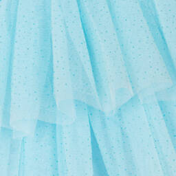 Rock Your Baby-فستان بطبعة يونيكورن تول لون أزرق | Childrensalon Outlet