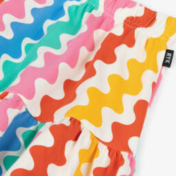 Rock Your Baby-Girls Vibrant Wavy Cotton Skirt | Childrensalon Outlet